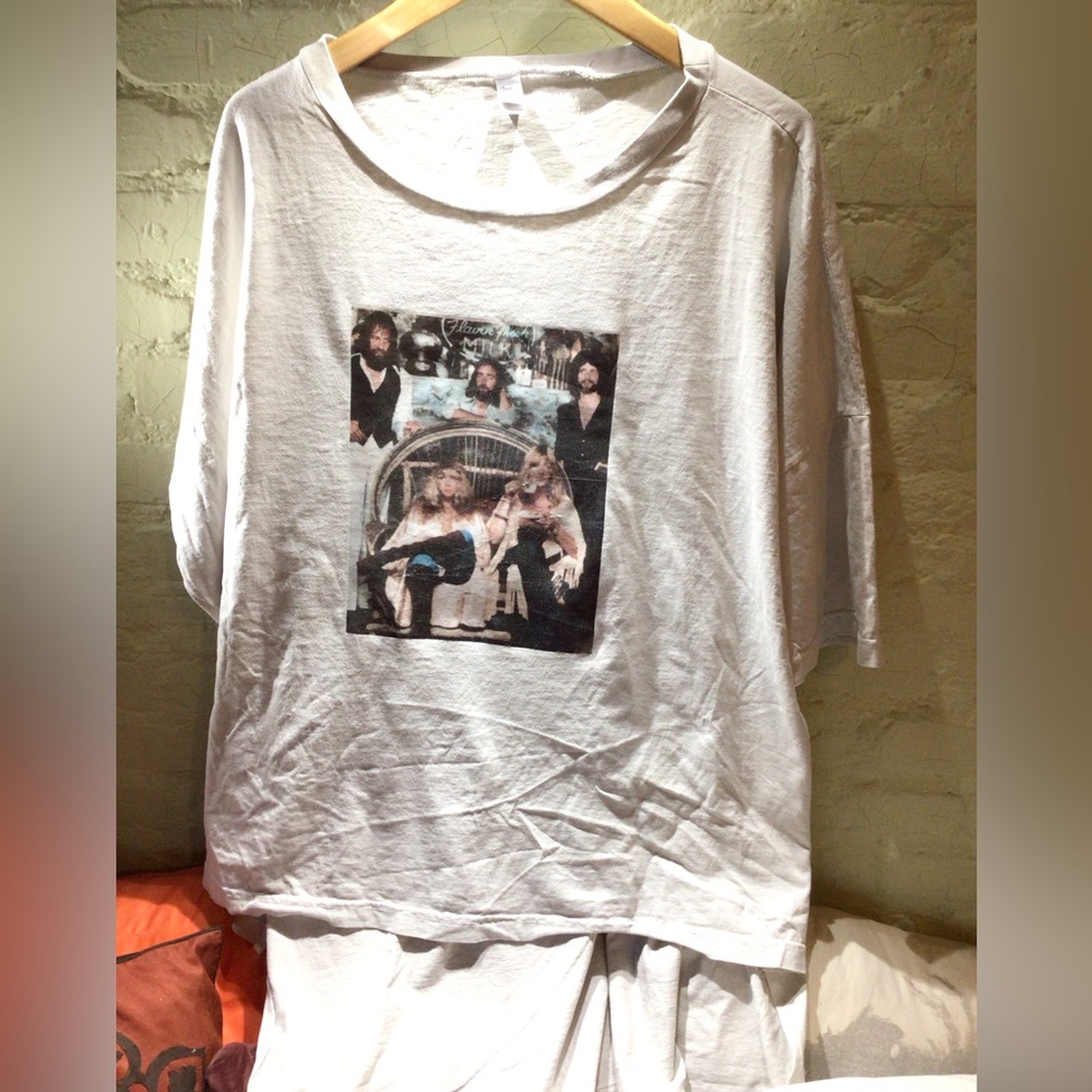 NEW! Upcycled Fleetwood tee tunic